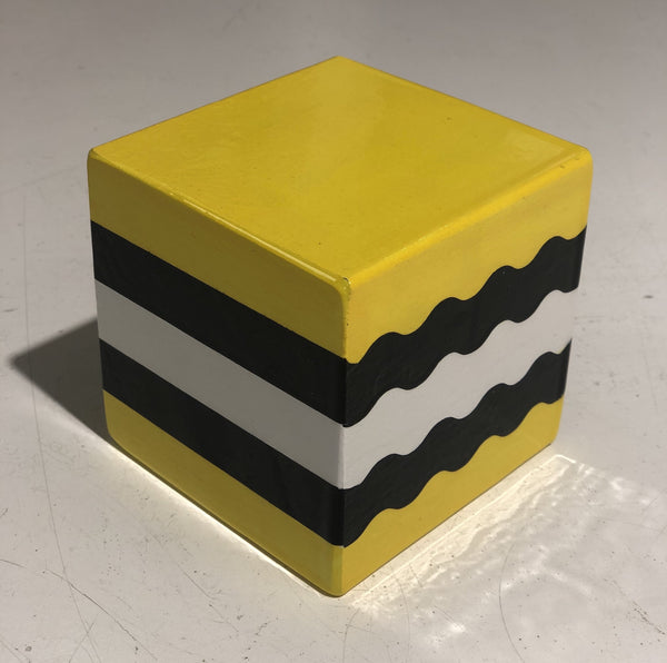 Yellow Allsort Cube